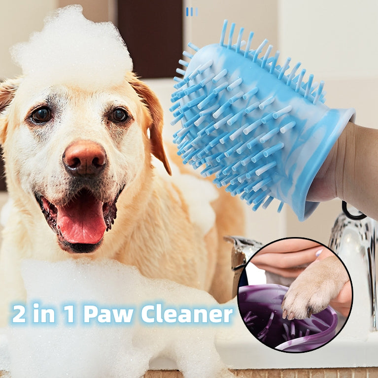 Zyorabrands portable silicone dog paw cleaner cup