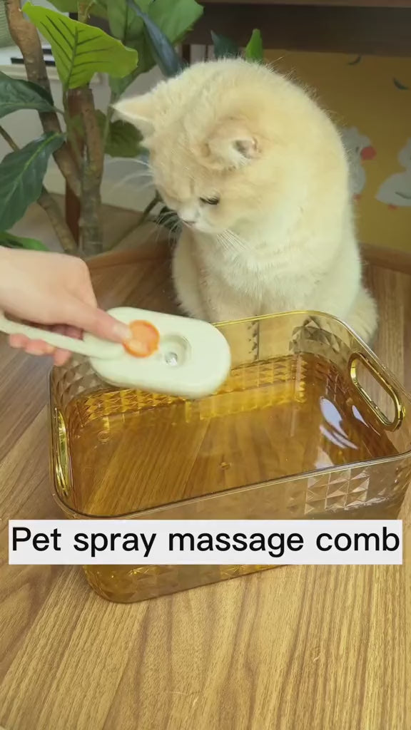 3-in-1 Pet Steam Brush for Cats & Dogs | Zyorabrands